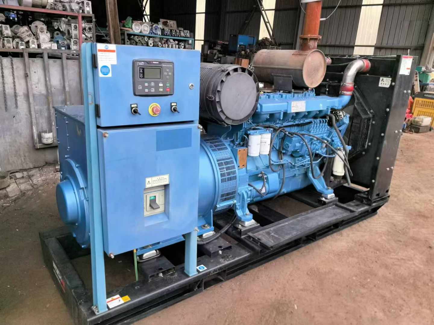 泰兴500kW 柴油发电机组可带动设备功率的计算公式是什么？